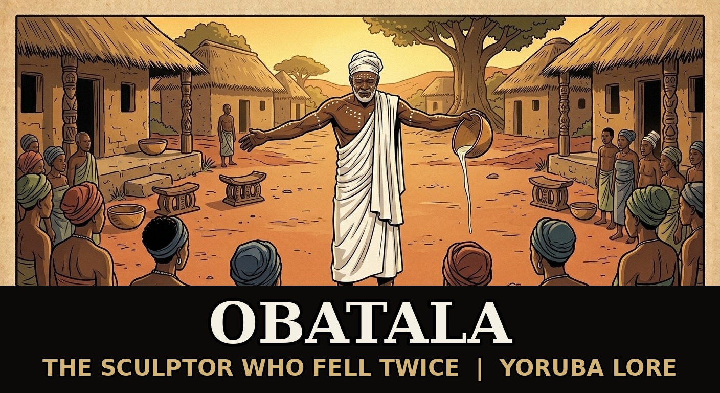 Ọbàtálá — the sculptor of humans